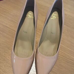 & Other Stories Nude Patent Leather Heels